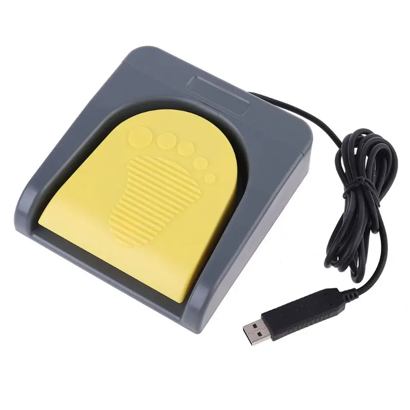 USB одноножной переключатель управления с одной клавишей компьютерная клавиатура педаль действия