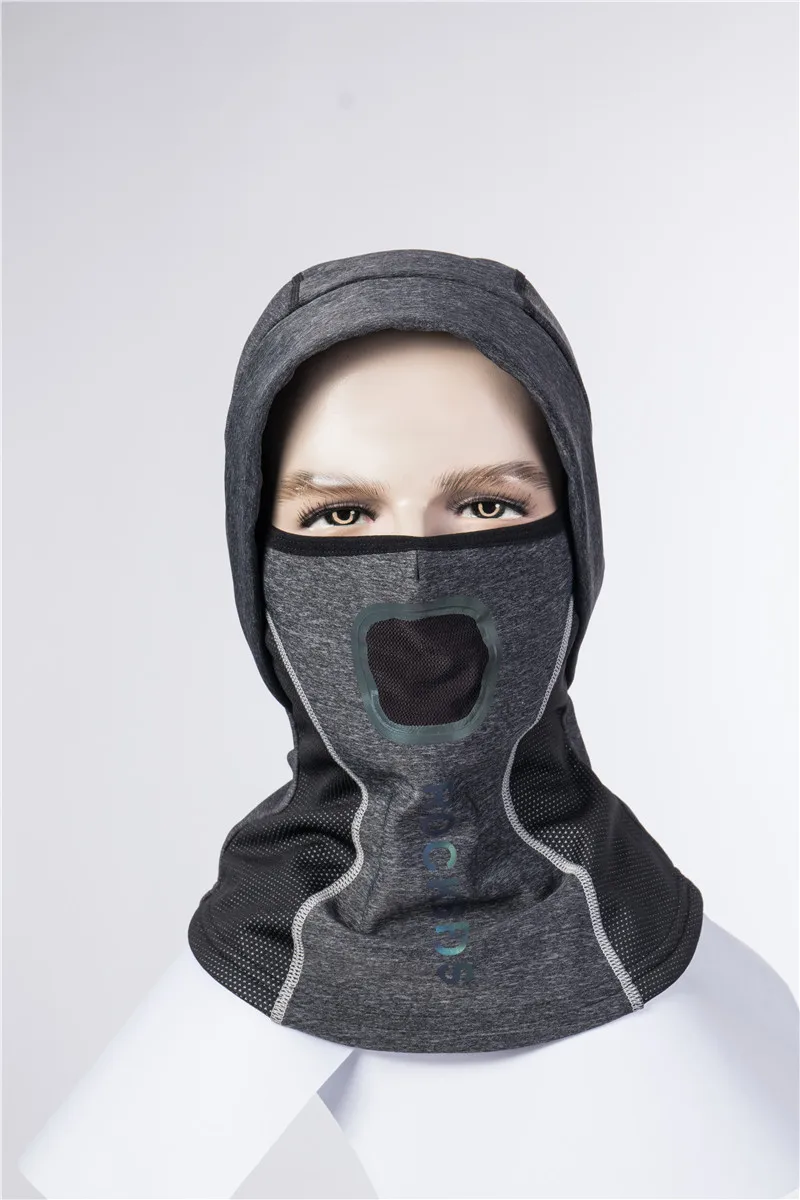 Теплая Флисовая Беговая полумаска для лица, защитная маска для лица с капюшоном для езды на велосипеде, лыжах, спорта на открытом воздухе, зимний шарф для защиты шеи, теплая маска