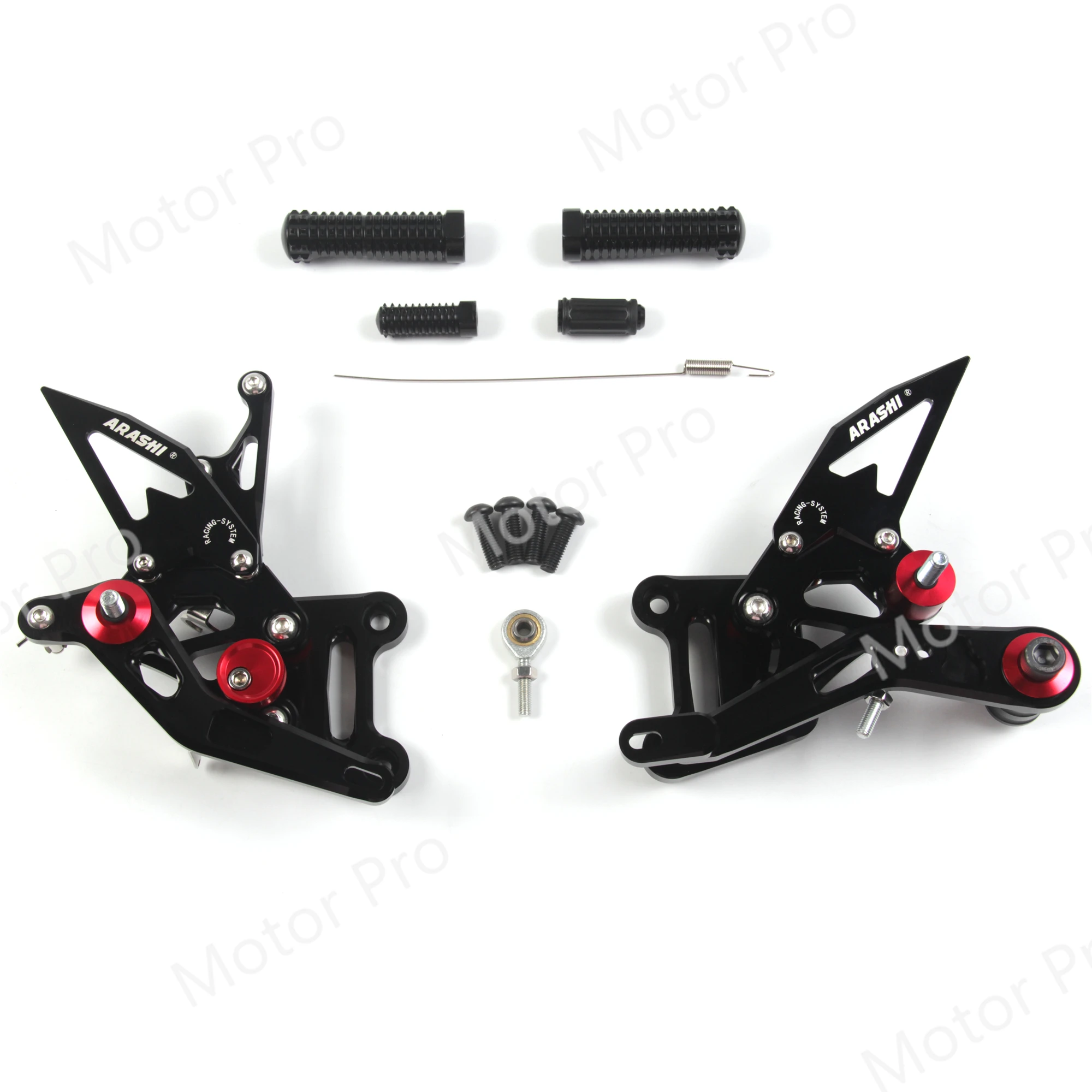 Регулируемые подножки для SUZUKI GSXR 1000 2017 2018 2019 2020 2021 мотоцикл ног Rearsets педаль GSXR1000