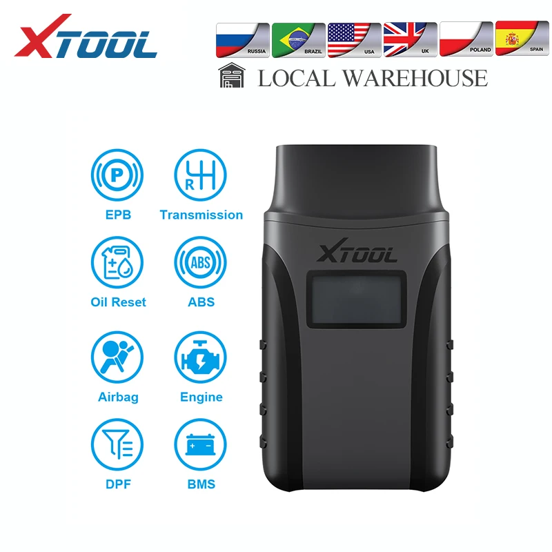 XTOOL Anyscan A30 OBD все системы автомобильный диагностический инструмент ENG oil EPB DPF ABS