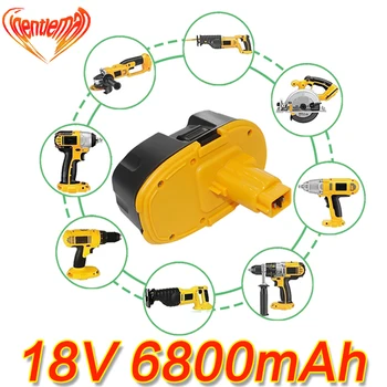 

18V 6800mah Rechargeable NI-mh Battery Portable Replacement Battery Backup Battery For Dewalt DC9096 Electric Power Tool