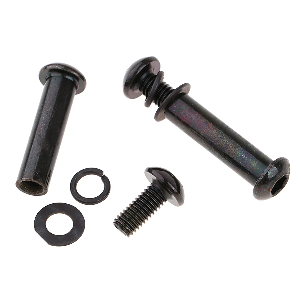 4pcs M5 Motorcycle ATV UTV 45mm Rear View Side Mirror Mounting Screws Bolts