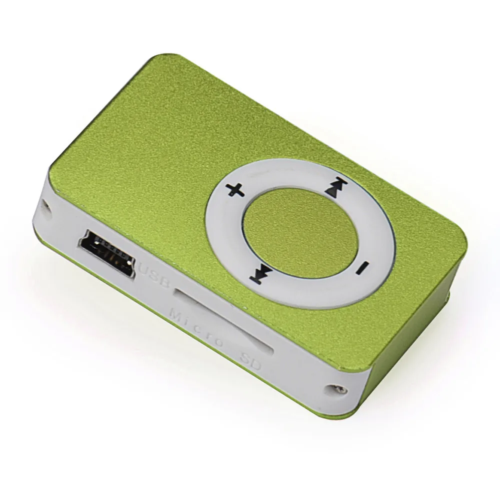 Mp3-плеер с динамиком металлический Портативный HIFI музыкальный плеер USB цифровой мини MP3 музыкальный плеер Поддержка 8 Гб Micro SD/TF карта zz6