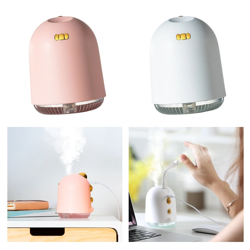 250mL USB Air Humidifier Essential Diffuser Mister Baby Kids Sleep 30-40mL/H for Bedroom Home Office Car