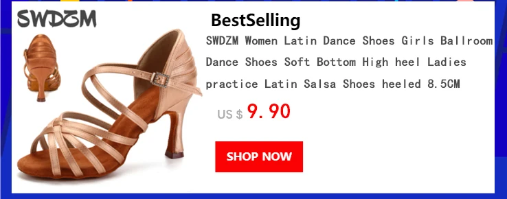 SWDZM Ballroom Women Latin Dance Shoes Modern Pole Dance Shoes Salsa Tango High Heel Adjustable Latin Shoes For Girls Ladies SWDZM Ballroom Women Latin Dance Shoes Modern Pole Dance Shoes Salsa Tango High Heel Adjustable Latin Shoes For Girls Ladies