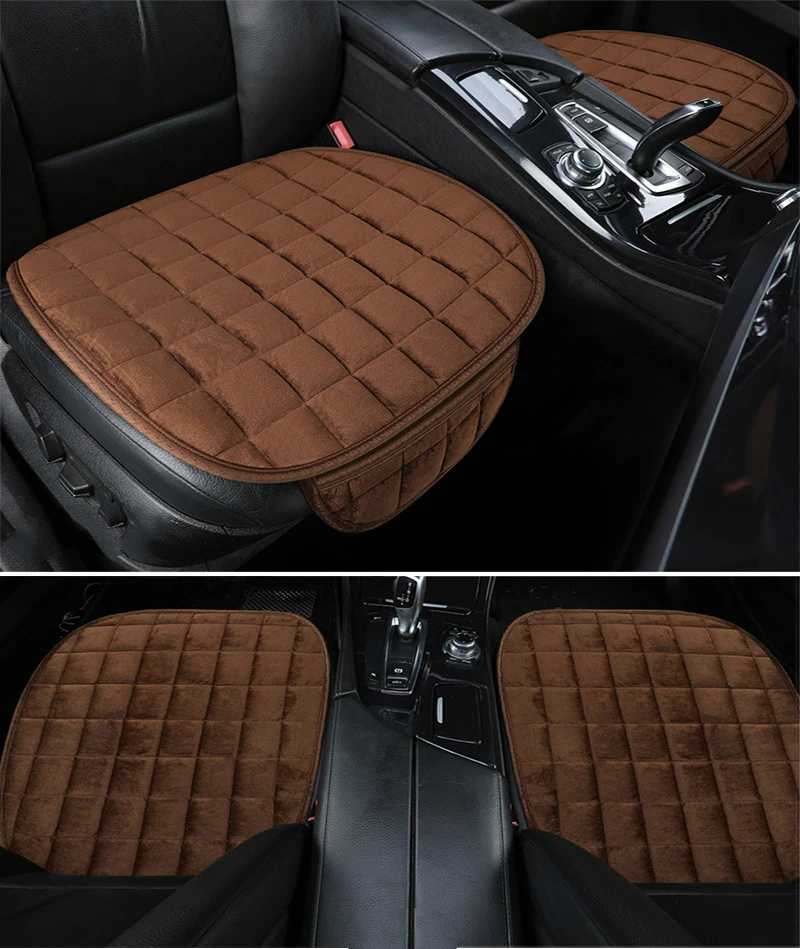 Car Seat Cushion Driver Seat Cushion with Comfort Memory Foam & Non-Slip  Rubber Vehicles Office Chair Home Car Pad Seat Cover - AliExpress