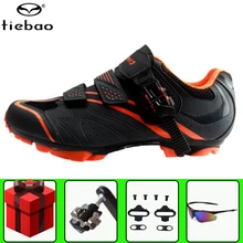 Tiebao велосипедная обувь sapatilha ciclismo mtb мужские кроссовки женские горный велосипед самоблокирующиеся дышащие SPD велосипедные педали обувь