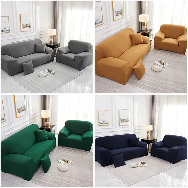 диванных чехлов одноцветное цвет защитные уголки для гостиная фотография
