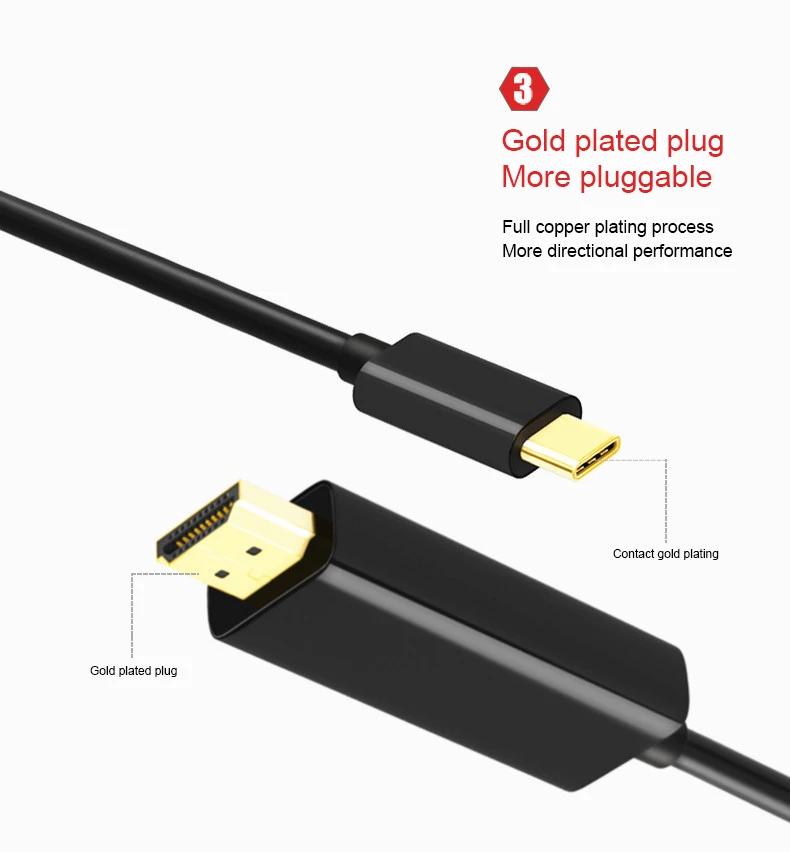 HDMI аудио кабель-Переходник USB C на HDMI 4K кабель адаптер Тип C HDMI Cabo для huawei mate 20 MacBook Pro samsung S9 HDMI USB-C шнур