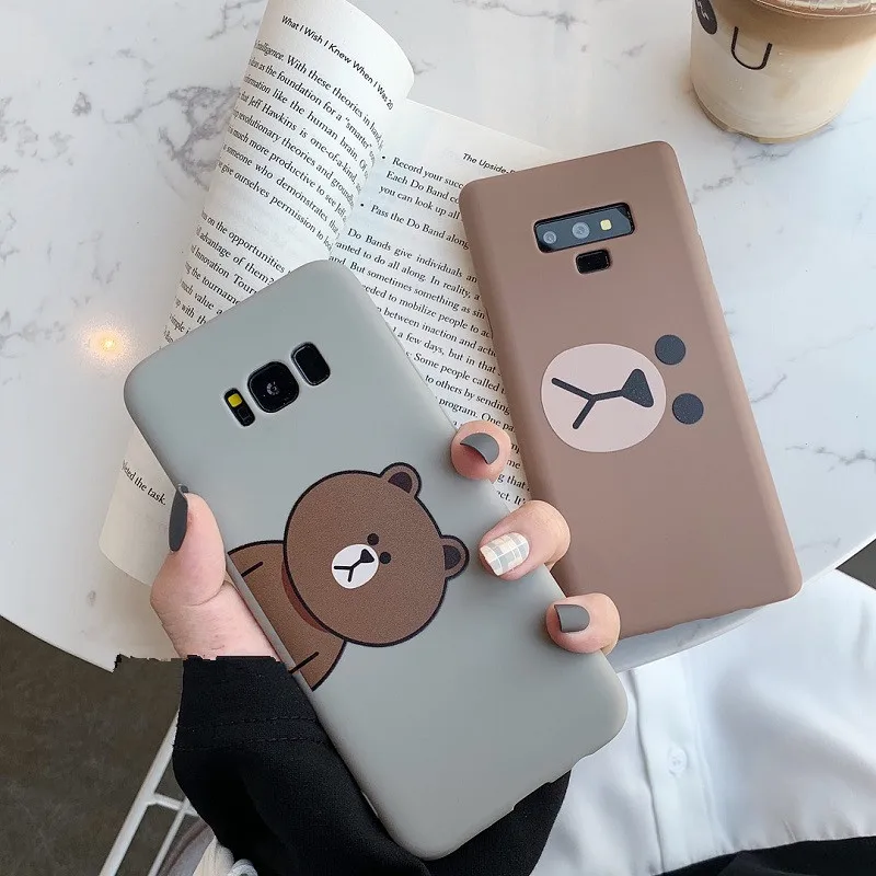 

Ourdeals For Samsung S10 Plus Case Cartoon Peanuts Phone Cases For Samsung Galaxy S9 S8 S10 Plus Note 8 Note 9 Cute Soft Cover