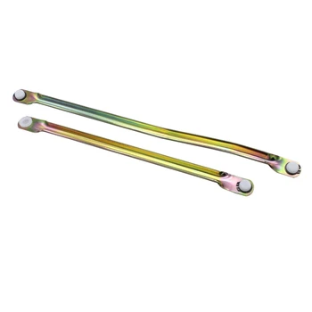 

2Pcs Stainless Steel Wiper Motor Linkage Push Rod Assembly Replacement for Mazda 2 2003-2007