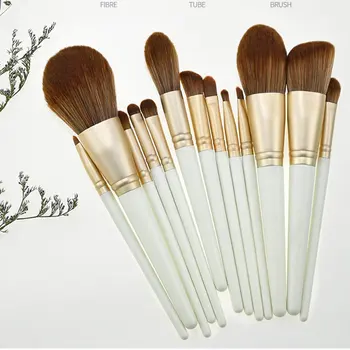

13Pcs Makeup Brushes Lightweight Synthetic Fiber Bristle Eye Shadow Brush Makeup Set Brush Beauty Tools