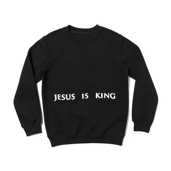 

Harajuku Kanye West Jesus Is King CHICAGO Sweatshirt Men and Women Fleece Oversize Hip Hop Stranger Things Hoodies Xxxtentacion