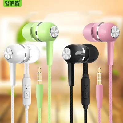 

VPB S32 Headphones Music Earbuds Stereo Game Smart Universal Headphones with Microphone for iPhone 5s 6 plus Computer Wholesale