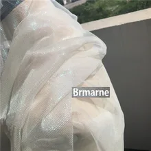 50 см* 137 см/шт. Чистая Пряжа перспективная Лазерная сетка для одежды Оригинальная дизайнерская ткань