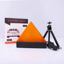 

Triangles Emergency Roadside Flares Kit LED Safety Strobe Road Warning Light Highway Alert Flares with Magnetic Base, Tripod