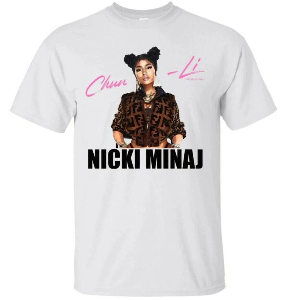 Nicki Minaj Chun Li Putih T Shirt 