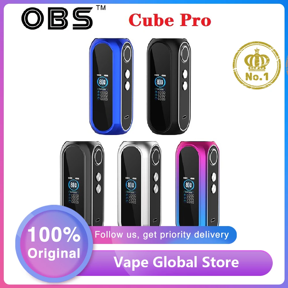 Оригинал OBS Cube Pro 80 Вт сканер отпечатков пальцев VW мод встроенный аккумулятор 3000