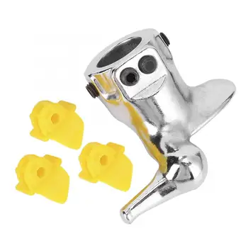 

30mm Motorcycle Car Steel Tyre Changer Mount Demount Duck Head Accessory With 3 Rubber Pads car accessories tools