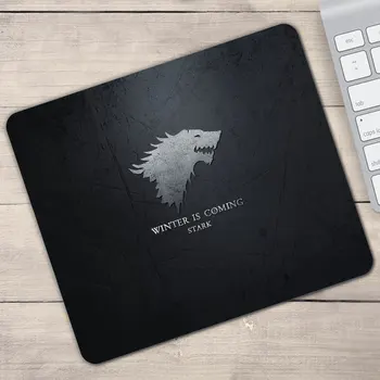 

Popular Game of Thrones Stark Rectangle Mouse Pad Keyboard Computer PC Rubber Gaming Gamer Carpet Mause Mice Mat Desk Mousepad