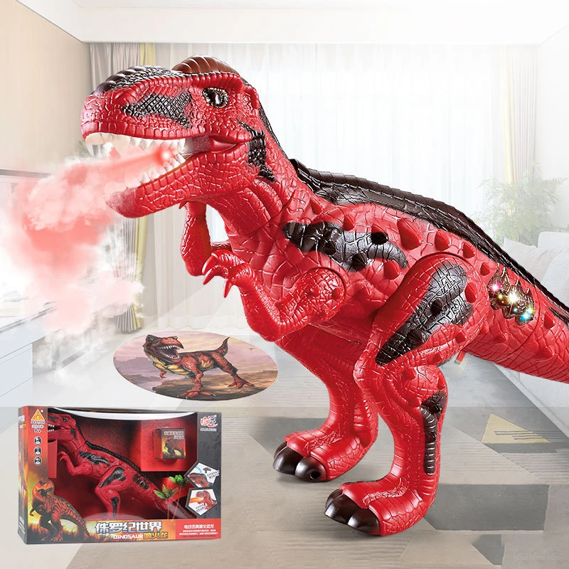 ホットな新火電気恐竜 3d ティラノサウルスデザイン投光ウォーキング音モデル状況動物ペットのおもちゃ Electronic Pets Aliexpress