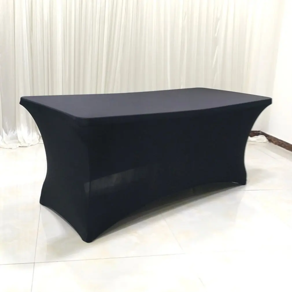 Stretch Table Cover Tablecloth Beauty Bed Cover Hotel Banquet Stretch Table Cover Sign In Table Bed Cover
