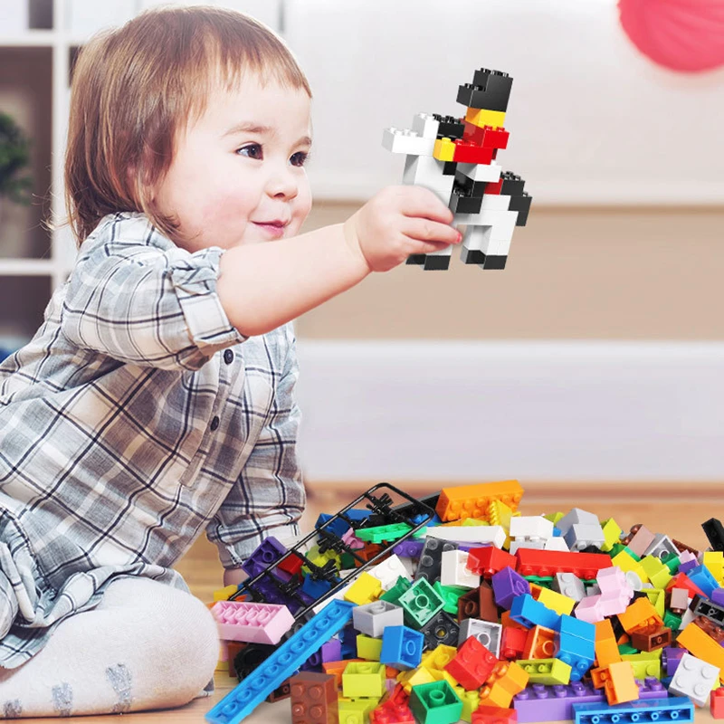 Bouwstenen Stad Klassieke Merk Creatieve Bakstenen Bulk Model Cijfers Educatief Kinderen Speelgoed Kleine Grootte Alle Beschikbaar