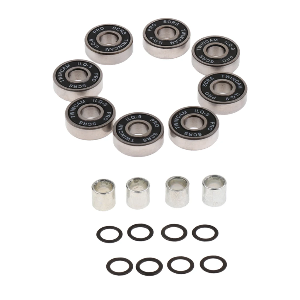 Skateboards Bearing Spacers And Speed Washers Set Skateboard Accessories Parts for Longboards Scooters