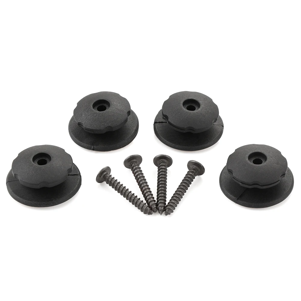 

4Pcs Plastic Car Cargo Trunk Mounting Point Auto Rear Organizer Luggage Net Hardware Hanging Hook with Screw
