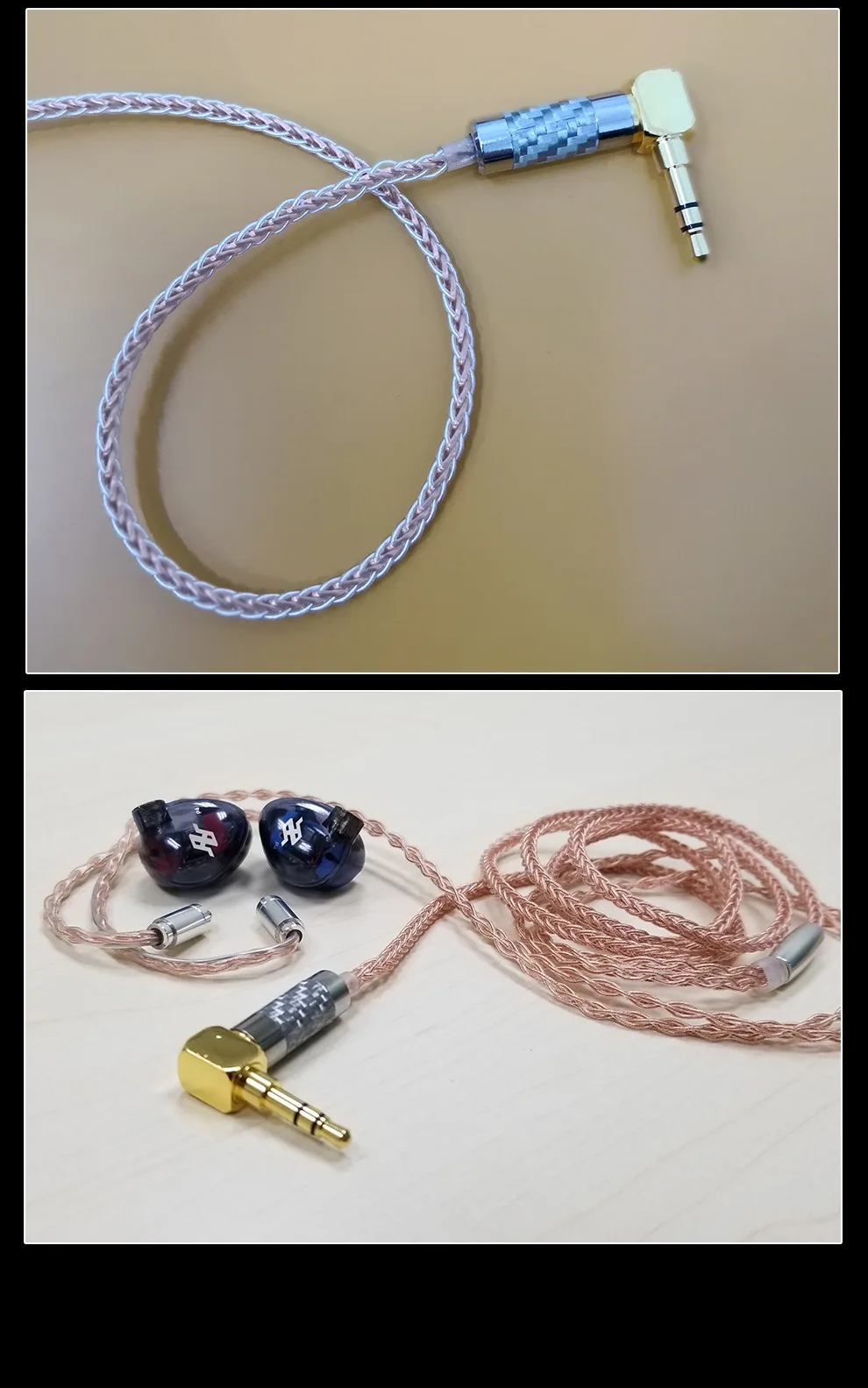 tecer áudio fone cabo atualização