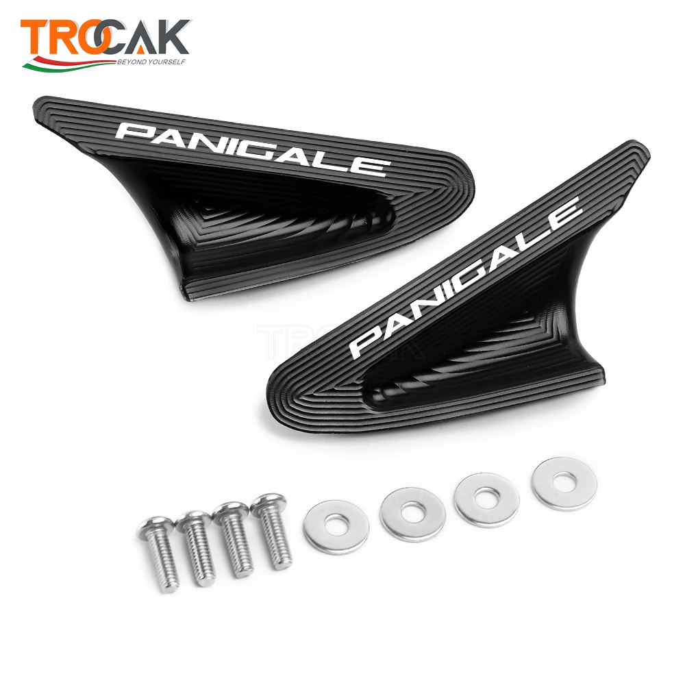 Motorcycle Accessories For DUCATI PANIGALE 1199 2012-2014  PANIGALE 899 2013-2015 Windscreen Mirror Cap Driven Eliminators Cap