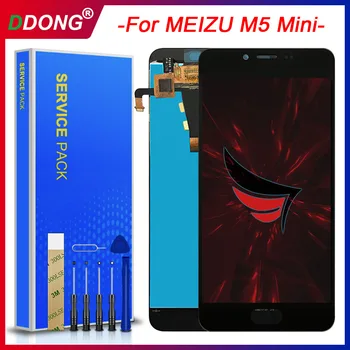 

AAA Quality For MEIZU M5 Mini M611A M611H M611Y M611D LCD+Frame Lcd Display 5.2 Inch Screen+Digitizer Touch screen Replacement