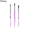 Rolabling Acrylic Nail Art Brush Set UV Gel Painting Drawing Brushes Nail Brush Set Manicure Gel Brush Nails Art Tools Liner Pen 2