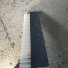 Прямая с фабрики ПВХ/деревянные Базовые части оборудования известь-щетка для очистки износ высокая температура пыли щетка бар