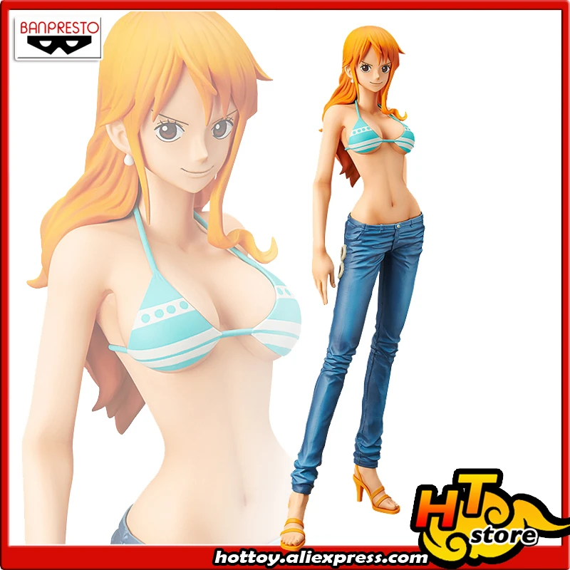 100 Original Banpresto Grandista The Grandline Lady Collection Figure Nami From One Piece Action Figures Aliexpress