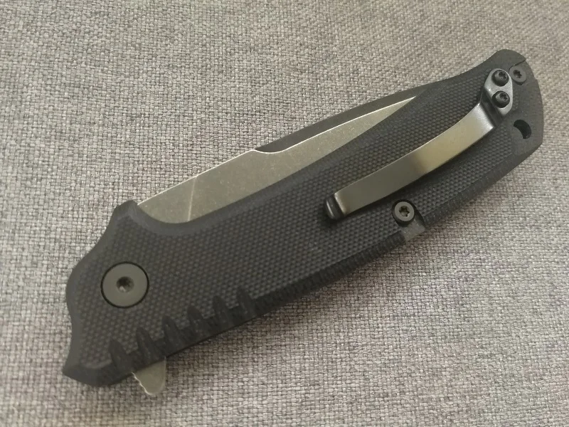Grady Fung бренд GFTK01 складной нож Черный G10 ручка с черным D2 лезвием Тактический походный Открытый Нож EDC ручка инструменты