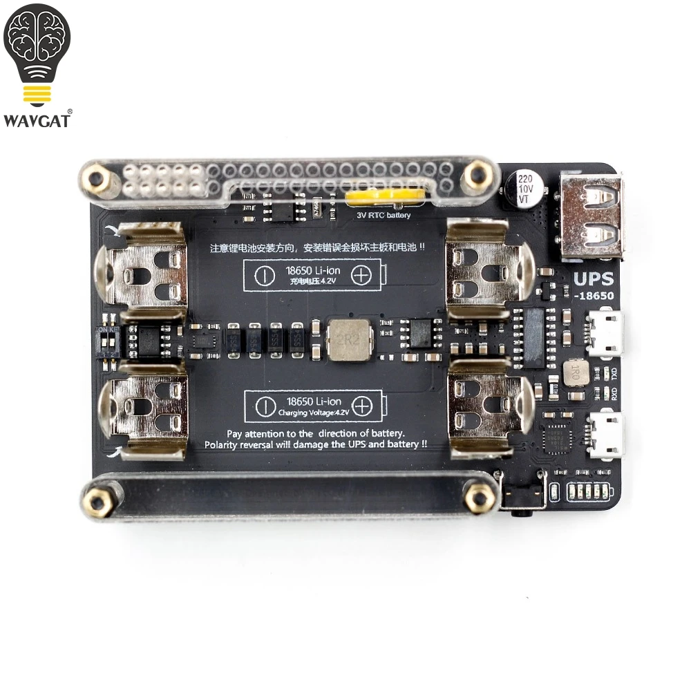 Новая семейная Плата расширения мощности 18650 с RTC измерение выход 5 В