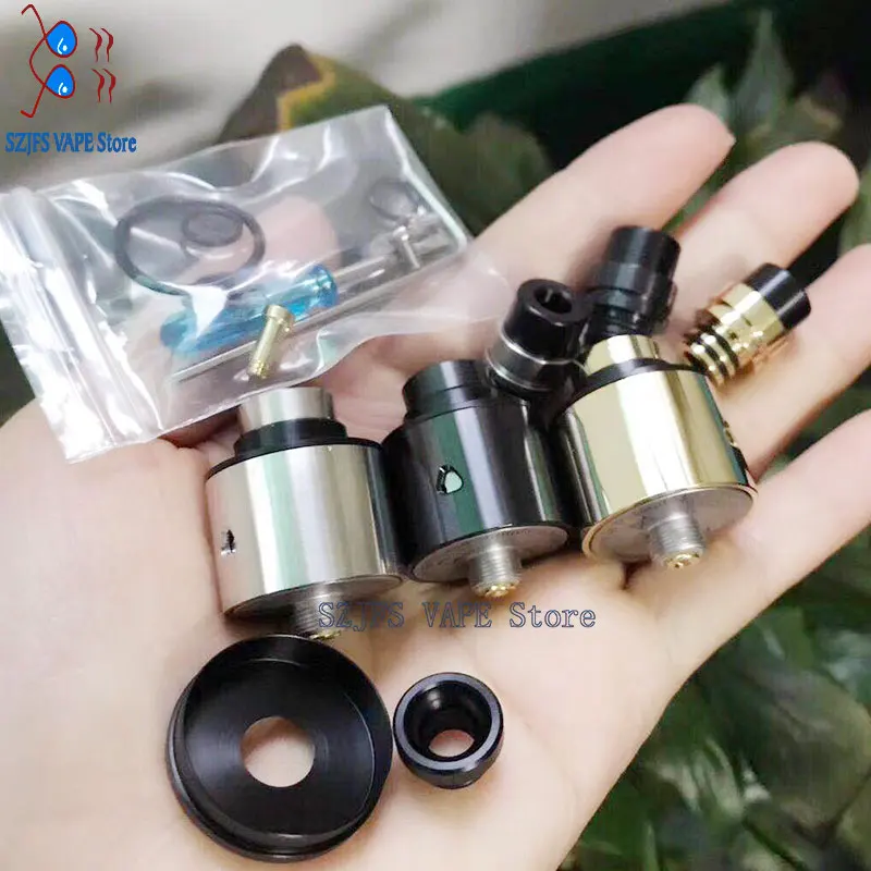Legacy II rda 22 мм RDA 316ss Одиночная катушка Управление потоком воздуха дизайн с bf pin