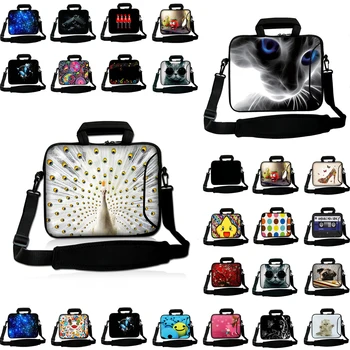 

Mens Customized Neoprene 10 12 13 13.3 Inch Messenger Briefcase Womens 14 15 17 Laptop Notebook Chromebook Shoulder Strap Cases