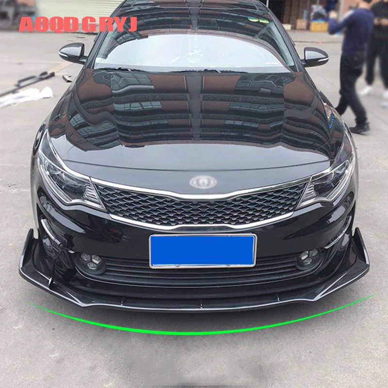 Аксессуары для стайлинга автомобиля 1 шт. Kia Optima K5 2016 2018 передний бампер спойлер