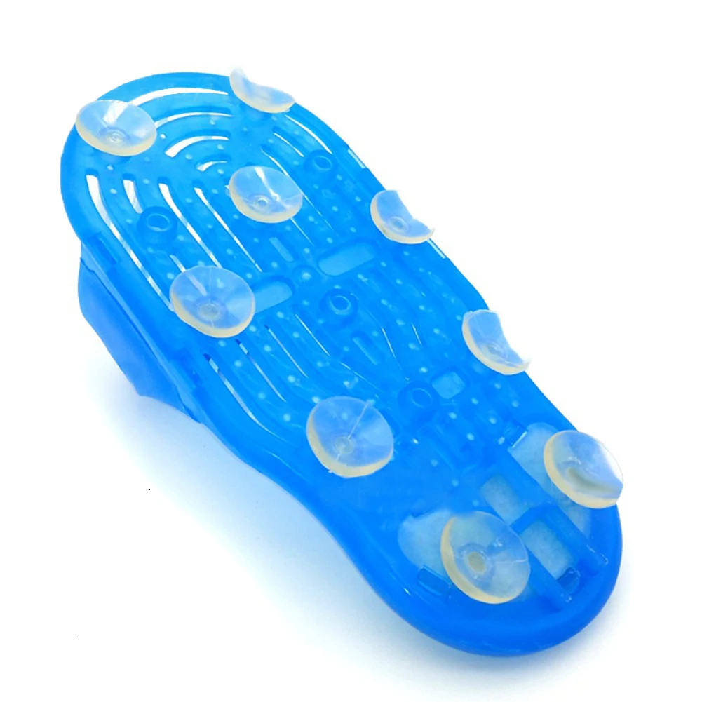 Пластиковые массажные тапочки для ванной, душа, ног, обувь для ванной, нескользящая щетка и пемза, камень для удаления омертвевшей кожи, инструмент для ухода за ногами