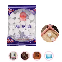 1 мешок нафталиновые шарики комаров убийца книги ткань шкаф mothbills Tela Repelente