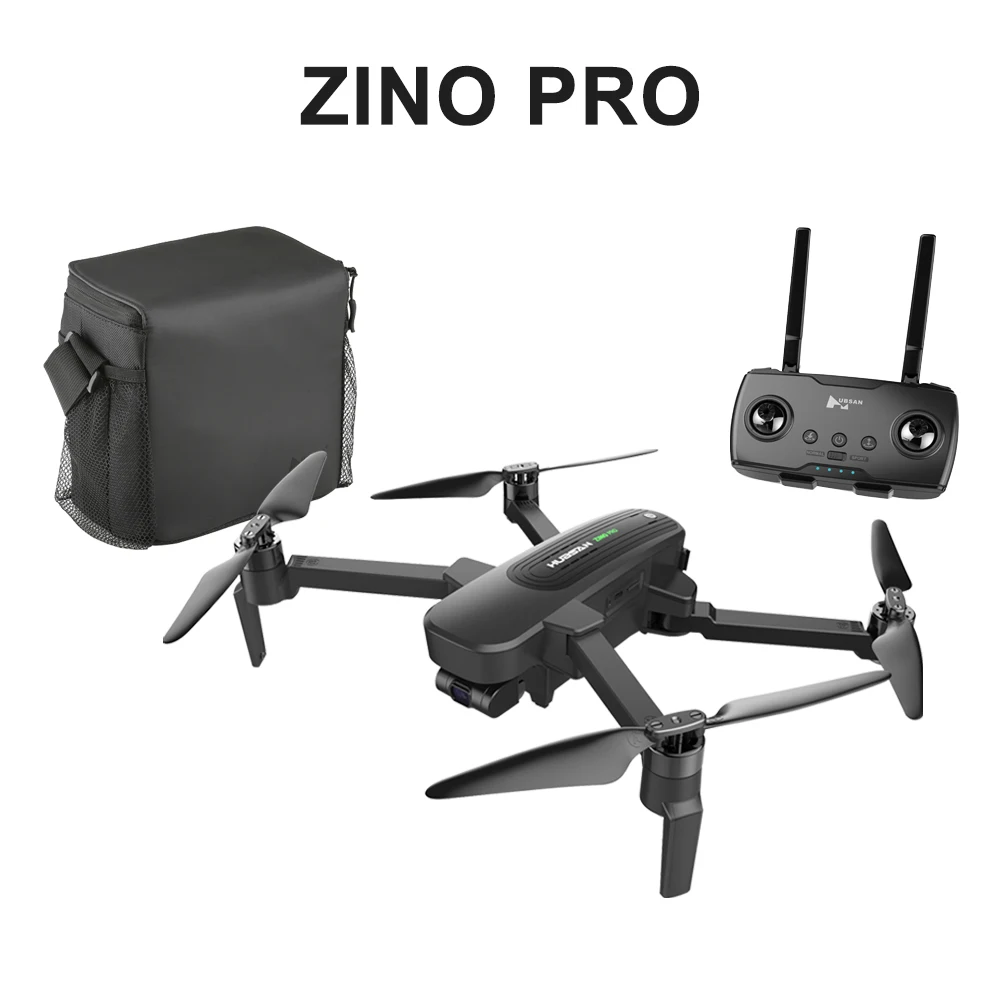 Лидер продаж Hubsan Zino PRO gps 5,8G 4 км Складная рукоятка с видом от первого лица в формате 4K UHD, Камера 3-осевому гидростабилизатору Дрон Квадрокоптер с дистанционным управлением гоночный автомобиль