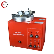 

Factory Selling Red Color Mini Vacuum Wax Injector Injection Machine Wax Melting Equipment