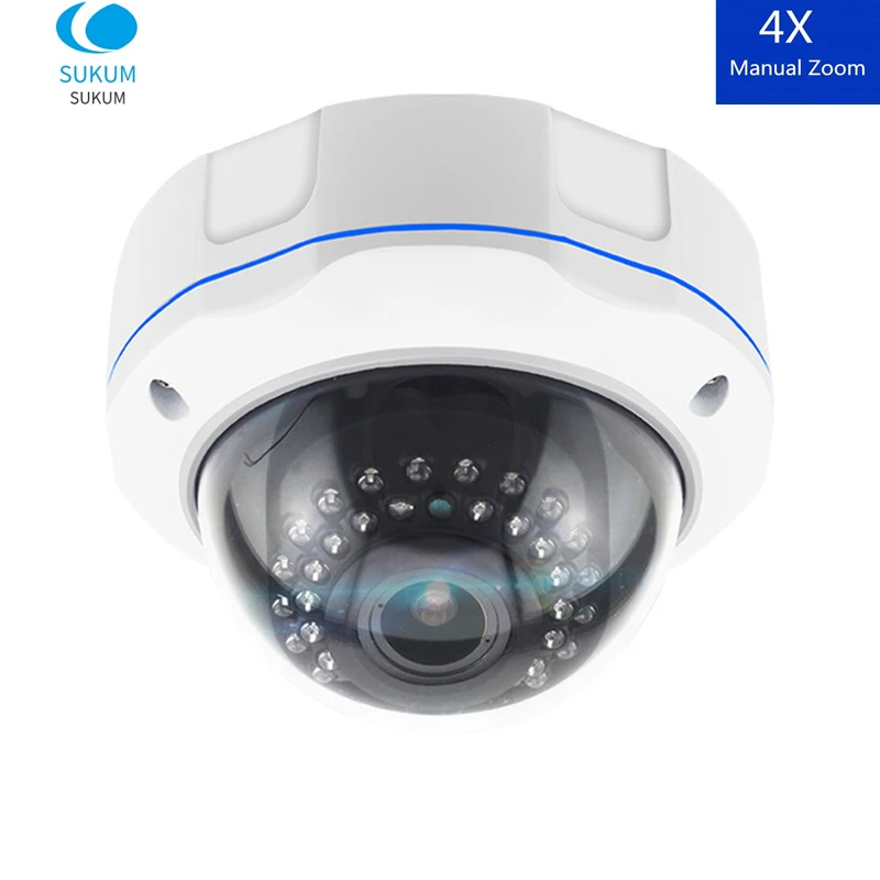 

HD AHD Camera 1080P Video Surveillance 2.8-12mm Manual Zoom Lens 42Pcs IR Leds Night Vision Dome CCTV Camera IR Cut Filter