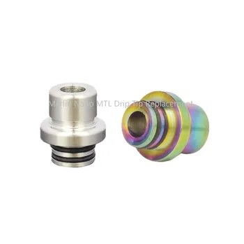

Merlin Nano MTL/Kayfun Prime Nite DLC MTL 510 MTL Drip Tip Stainless Steel Wide Bore Mouthpiece