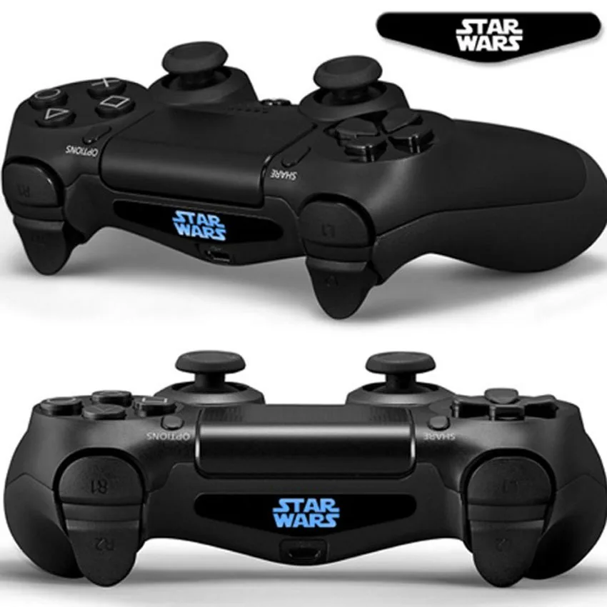 Популярный на заказ 40 шт. для PS4 игровой светильник Виниловые наклейки Наклейка светодиодный светильник для Playstation 4 PS4 PRO тонкий контроллер