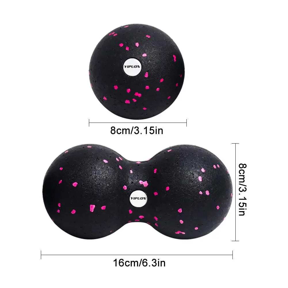 EPP Peanut Massage Ball Body Fascia Relaxation Yoga Exercise Relieve Fitness Balls High Density Lightweight Pain Muscle Relieve