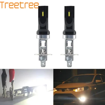 

2Pcs H1 H3 LED Bulb Super Bright 60W 1860SMD Car Fog Lights 12V 24V 6500K White Driving Day Running Lamp Auto