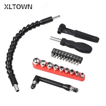 

Screwdriver Bit connection soft shaft Electric drill extension link connection Multi-function charge drill universal joint